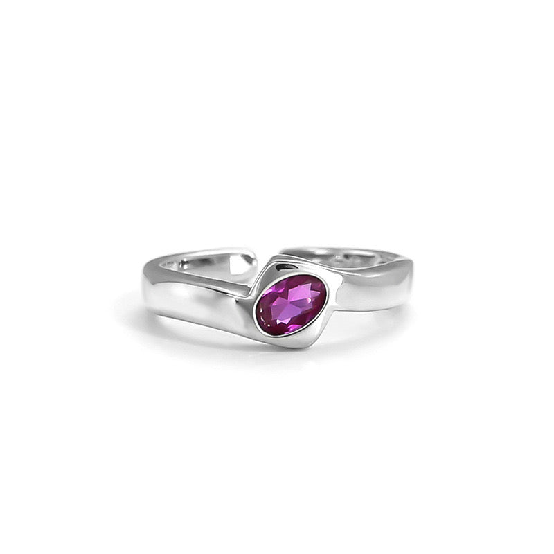 Amethyst Whisper Ring