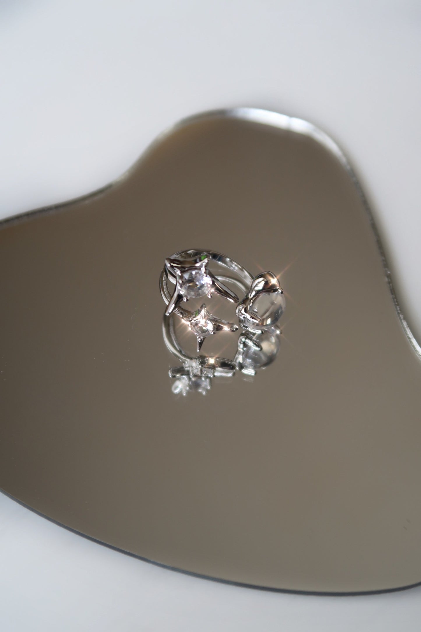 Moon & stars ring