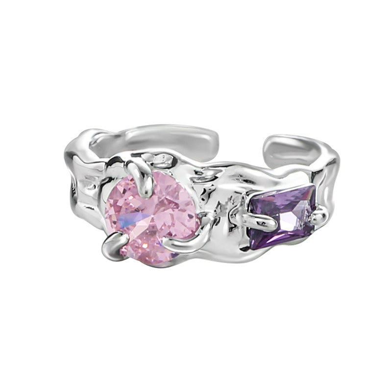 Colored Zirconia Ring