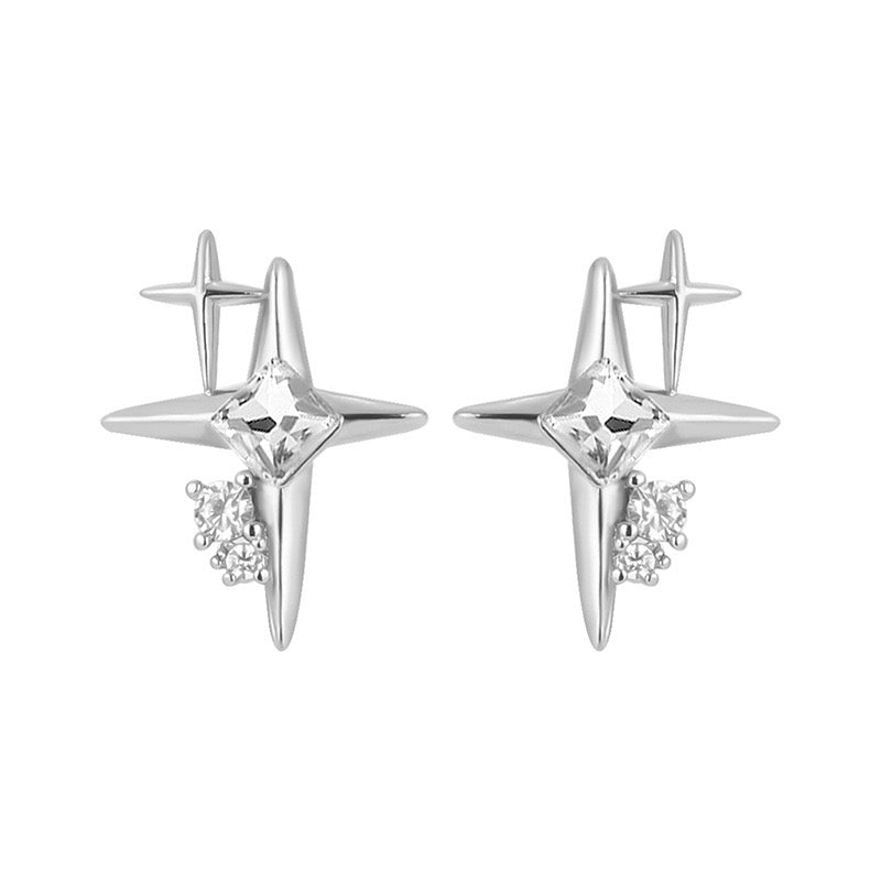 Shining stars earrings