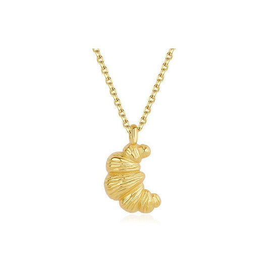 Croissant necklace