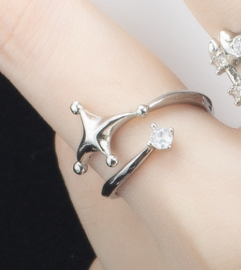 Star with Zirconia Ring