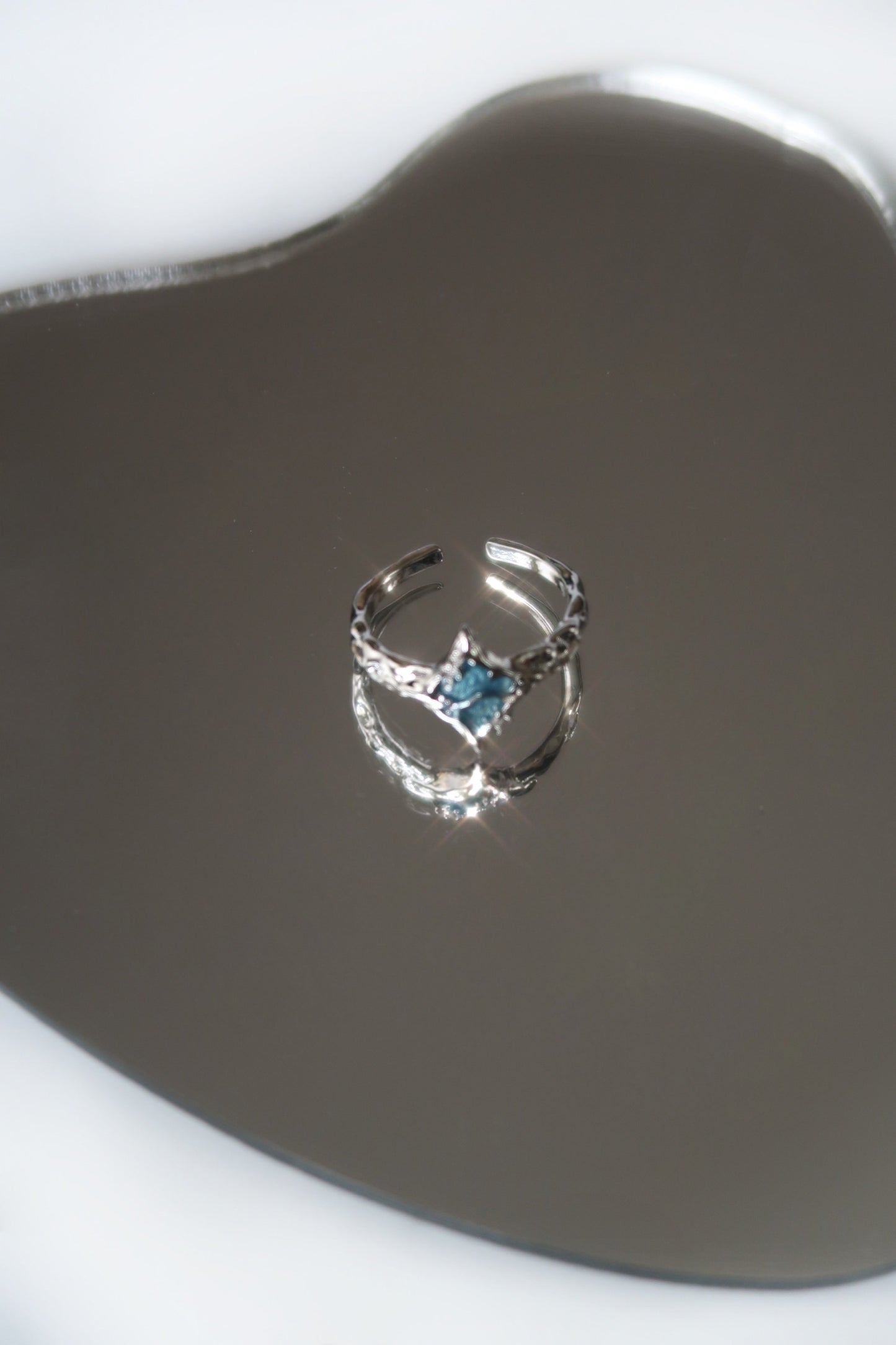 blue star ring
